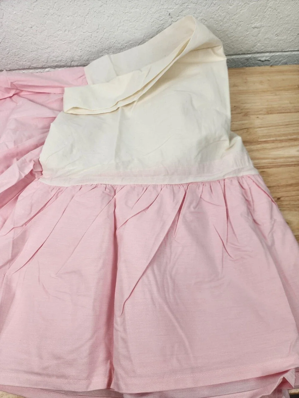 Pottery Barn Kids Light Pink Baby Crib Bed Skirt 28